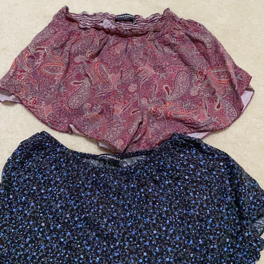 2 brandy melville shorts